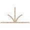 Ekena Millwork Richland Smooth Timber Gable Bracket, Douglas Fir, 96"W x 52"H x 3 1/2"D x 3 1/2"F, 13/12 Pitch GBW096X52X0404RIC00SDF - alternate 1